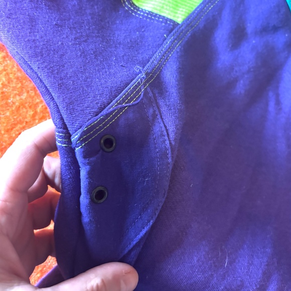 Vintage Beewear Sport neon colours anorak sweatshirt NWT - Picture 14 of 16